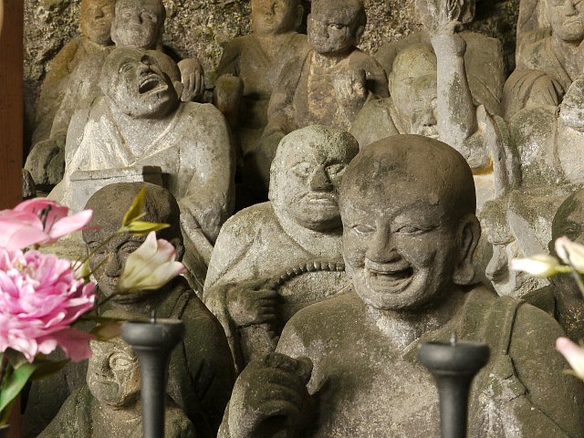 羅漢寺の五百羅漢像