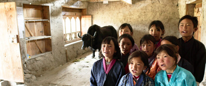 ブータン　山の教室